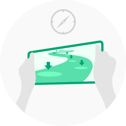 Navigating icon