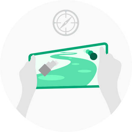 Target + Navigate icon
