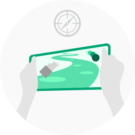 Target + Navigate icon
